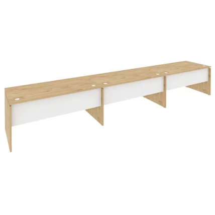 Рабочая станция ONIX O.RS-3.4.8 Тиквуд Светлый/Белый_0