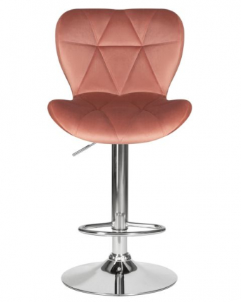 Стул барный DOBRIN BARNY (пудрово-розовый велюр (MJ9-32)) 2 шт_7