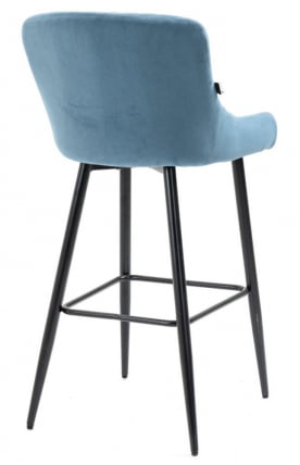 Барный стул Everprof Nico Ткань Голубой_3