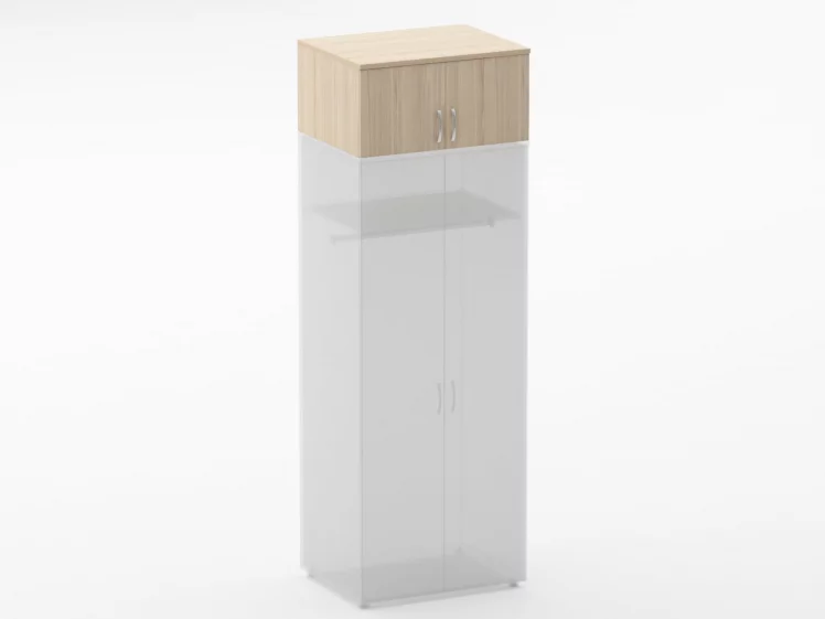 Антресоль глубокая Glassy 6.04.141 Венге_0