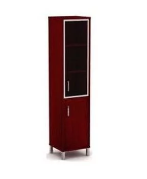 Стеллаж стекло в раме В431.4 L Венге магия_0