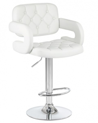 Стул барный DOBRIN TIESTO (белый) 2 шт_1