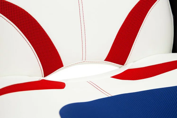 Компьютерное кресло Runner Белый/Синий/Красный_6