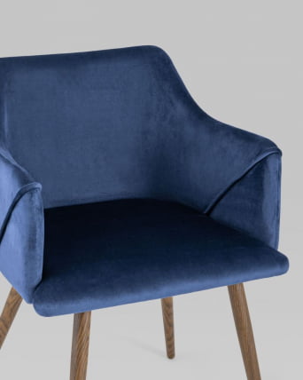 Стул Монарх Королевский синий_6