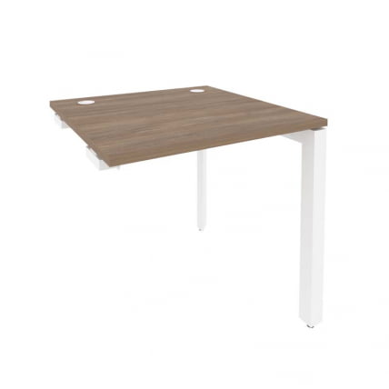 Стол-приставка на П-образном м/к к опорным элементам ONIX O.MP-SPR-0.8 Дуб Аризона/Белый_0