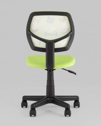 Кресло компьютерное детское ЛОЛО Pet Lover зеленый_3