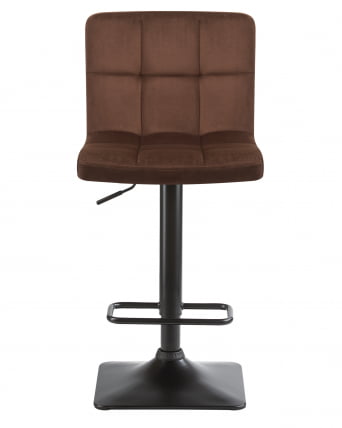 Стул барный DOBRIN DOMINIC Шоколадный велюр MJ9-111_5