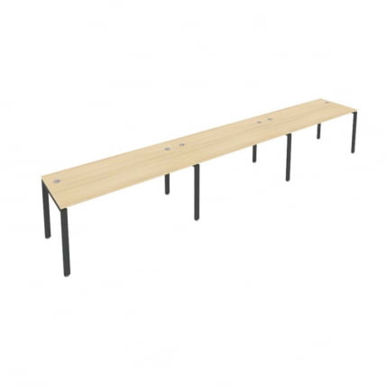 Рабочая станция на 3 раб.места Metal System Б.СМ-3.4 Акация/Антрацит_0