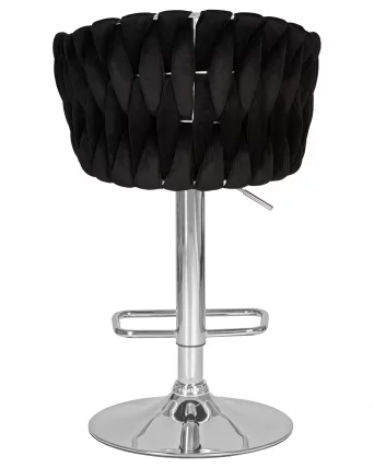 Стул барный DOBRIN MARCEL Черный велюр MJ9-101_4