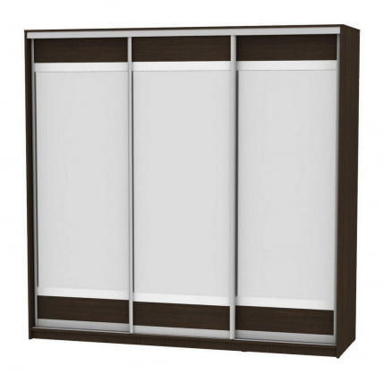 Шкаф-купе B-230х235х60-1(Венге-D10D10D10)_0