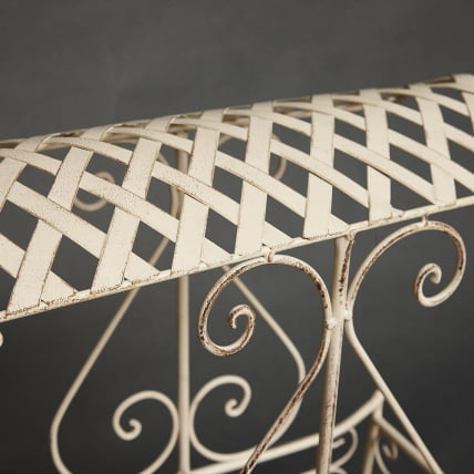 Цветочница Secret de Maison CARRIAGE (mod. PL08--6954) металл, 40х23х55см, Античный белый (Antique White)_11