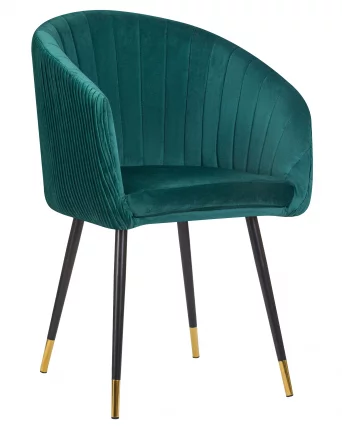 Стул обеденный DOBRIN MARY Зеленый велюр 1922-9_0