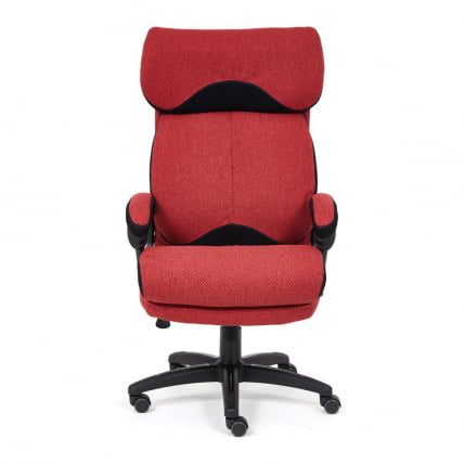 Кресло DUKE ткань, красный/черный, MJ190-11/TW-11_1