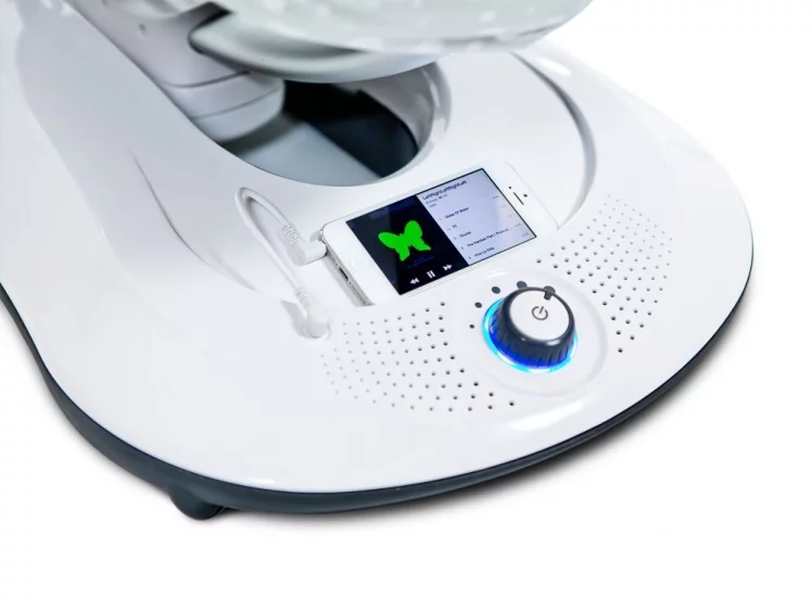 Электронное кресло-качалка 4Moms РокаРу (RockaRoo) Графитовый меш_2