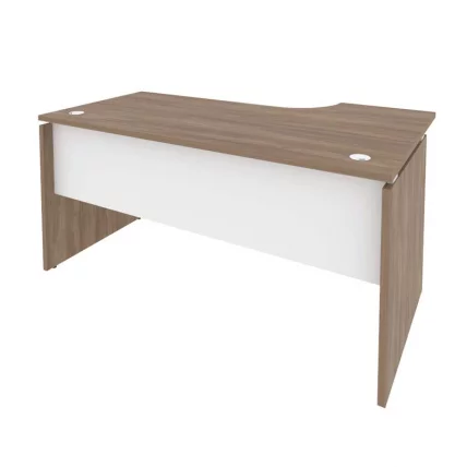 Стол эргономичный левый ONIX O.SA-1L Дуб Аризона/Белый_0