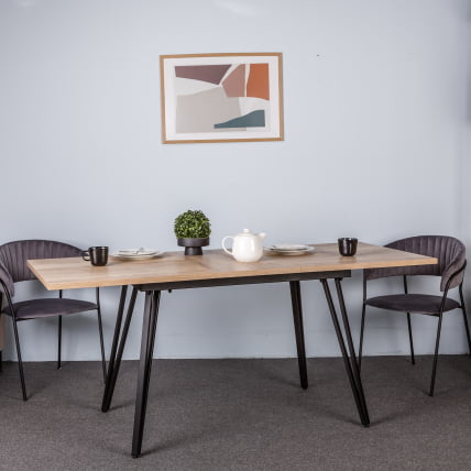 Стол раздвижной Диего 120-160 Галифакс Натур_6