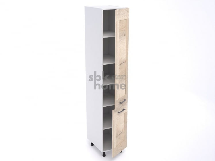 Пенал ПГ-40, Дублин (400*570*2166) Дуб галифакс белый, 21662 _1