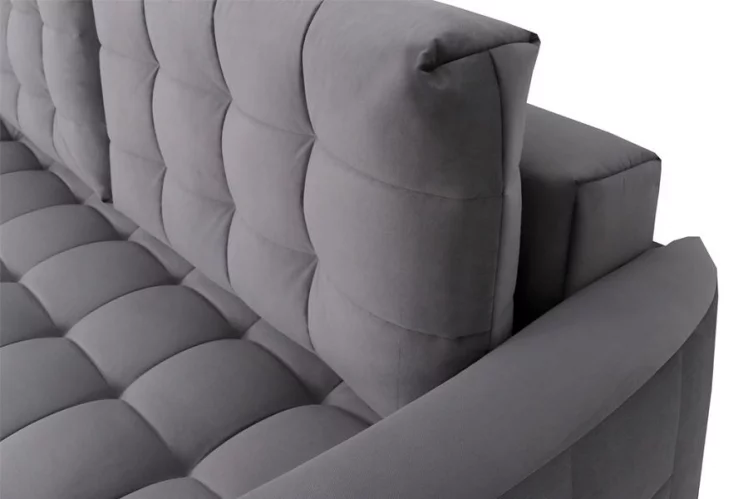 Диван-кровать Бремен 1 Стандарт Альба темно-серый_4