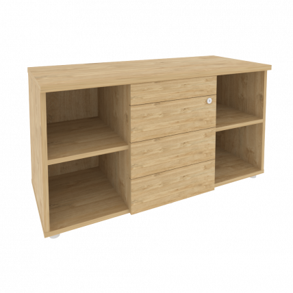 Тумба сервисная с ящиками TIP-ON ONIX O.TS-11 TIP Тиквуд Светлый_0