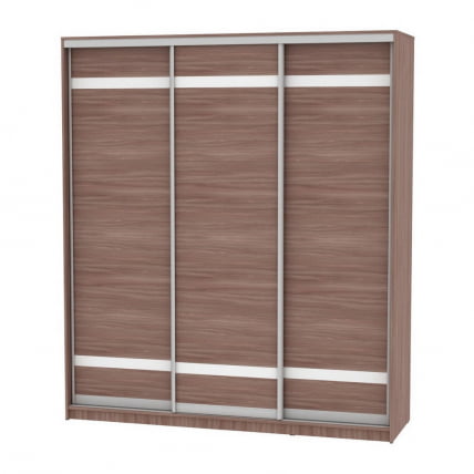 Шкаф-купе B-230х200х60-3(ЯШТ-D9D9D9)_0