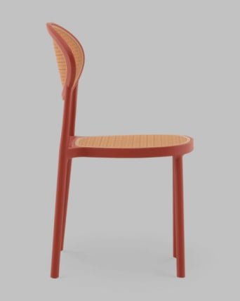 Стул Junie пластиковый красный_9