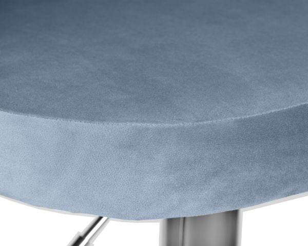 Стул барный DOBRIN MILANA (пудрово-голубой велюр (MJ9-74)) 2 шт_8