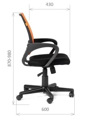 Кресло оператора CHAIRMAN 696 Зеленое_3