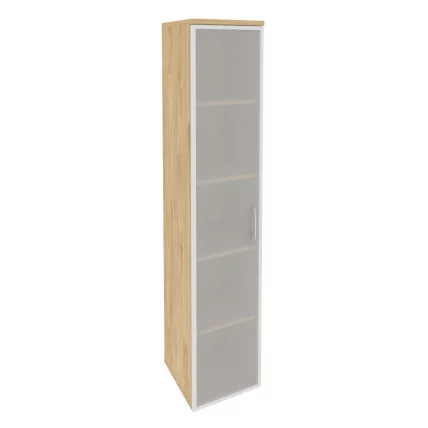 Шкаф высокий узкий левый ONIX O.SU-1.10R(L) Тиквуд Светлый_0