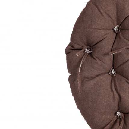 Кресло CLOUDE рогожка/металл, 97х98х90-96см, коричневый, 3М7-147_9