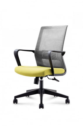 Кресло офисное Интер CH-180B-OA2016АК30-67 Зеленый Серый_0