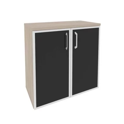 Шкаф низкий широкий ONIX O.ST-3.2R black Дуб Аттик_0