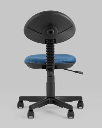 Кресло компьютерное детское УМКА Геометрия синий_4