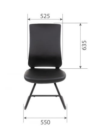 Офисное кресло CHAIRMAN 500 V экокожа Черный_14