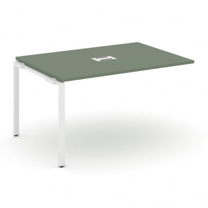 Проходной наборный элемент переговорного стола CONCEPT CN.NPRG-012 Кобо Белый_0