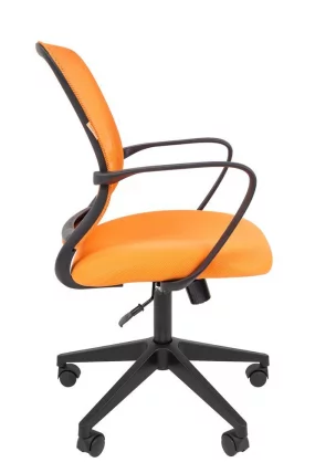 Кресло для оператора Chairman 698 black TW Оранжевое_2