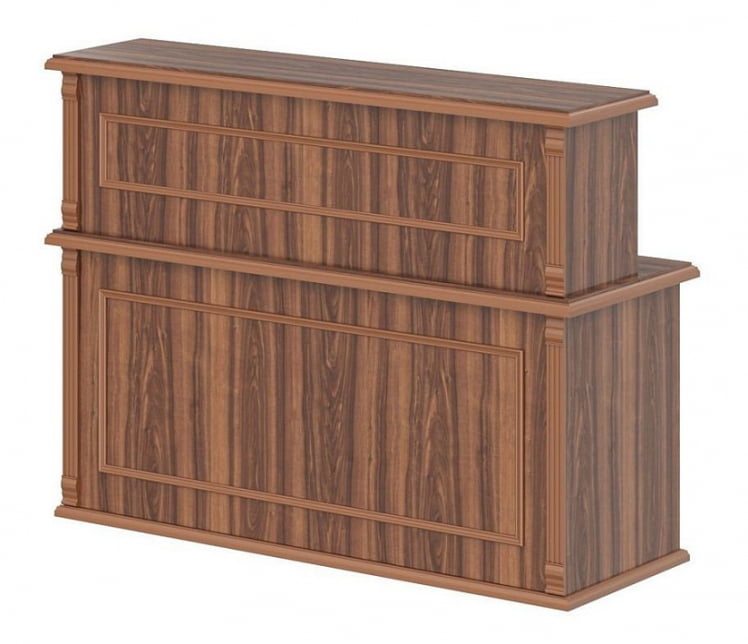 Стойка ресепшен RMS 160 Орех Даллас_0