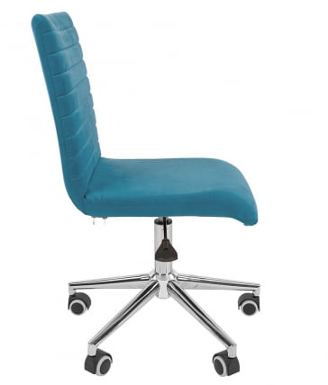 Кресло для оператора CHAIRMAN 020 ткань T-75 Бирюзовый_2