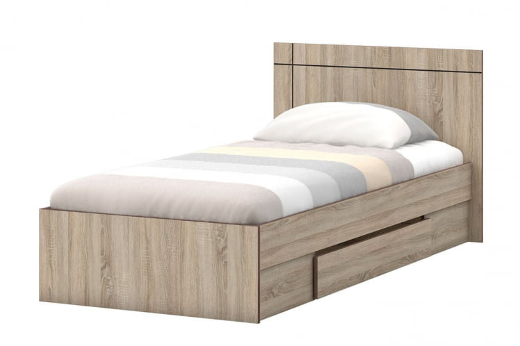 Кровать 900 с ящиком Диско Кр21_0