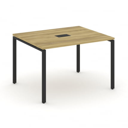 Стол переговорный (1 столешница) CONCEPT CN.PRG-012 Дуб Винченцо Черный_0