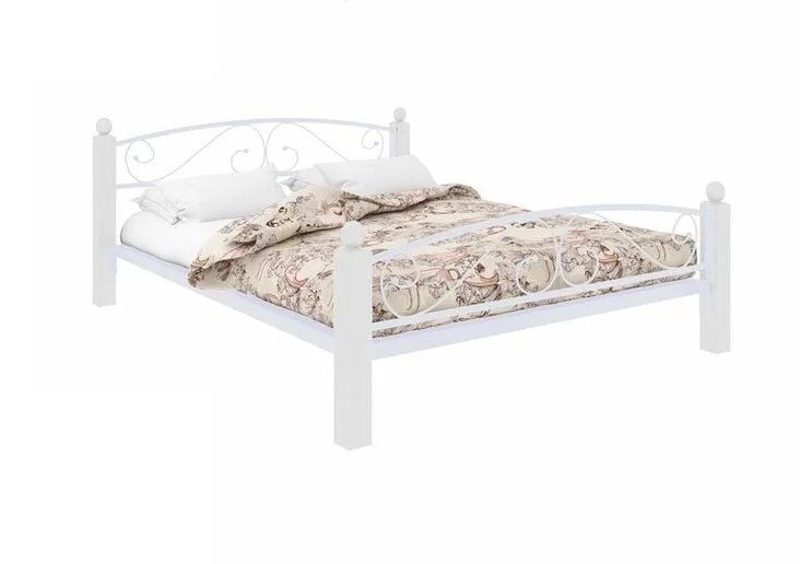 Кровать Вероника Lux Plus 1400х1900 Белая_0