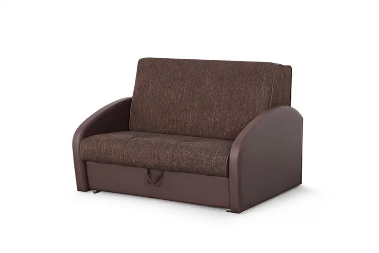 Диван-кровать Оливер 1 Стандарт Мистик куба коричневый Домус шоколад_0