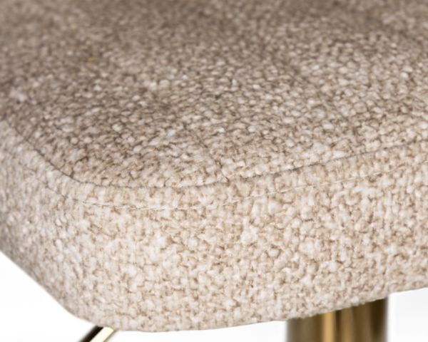 Стул барный DOBRIN CHARLY GOLD (бежевый твид (LEO26)) 2 шт_7