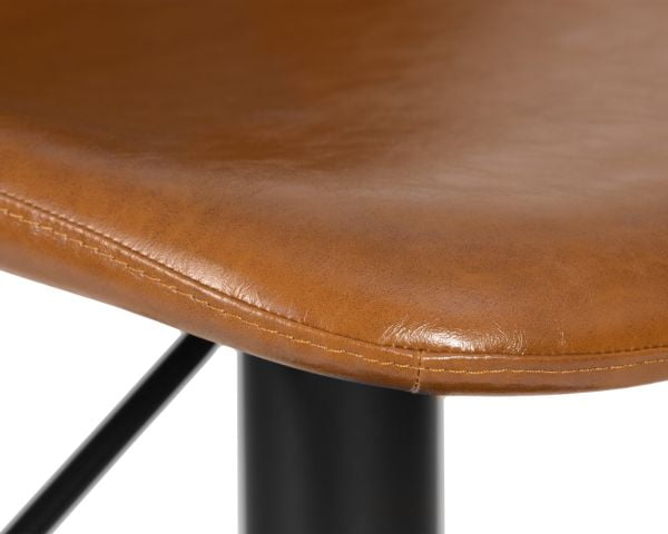 Стул барный DOBRIN ROME (коричневый винтажный PU (MS09)) 2 шт_8