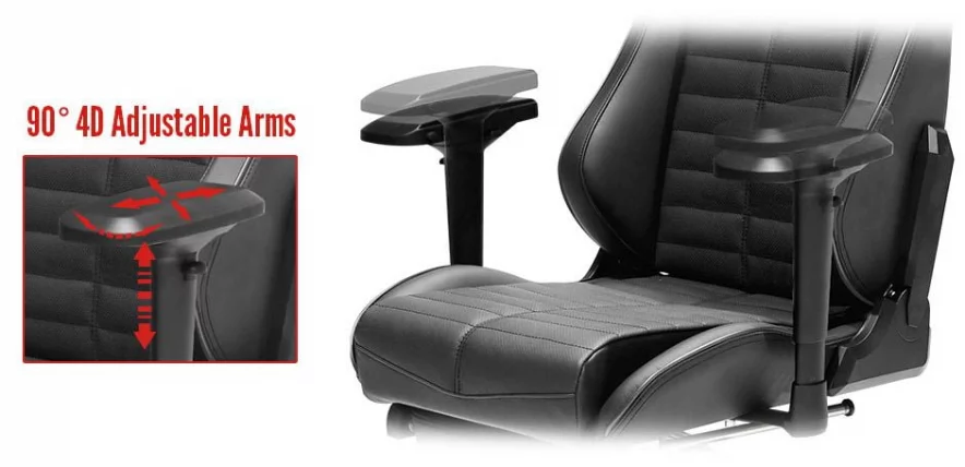 Геймерское кресло DXRacer OH/IS133/N/FT_4