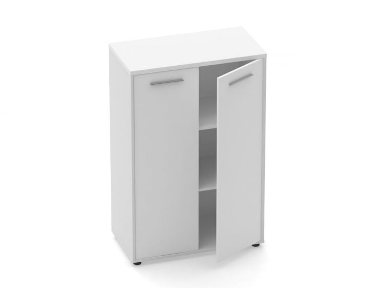 Шкаф 2 широкий закрытый Deka 10.12.131 Белый_1