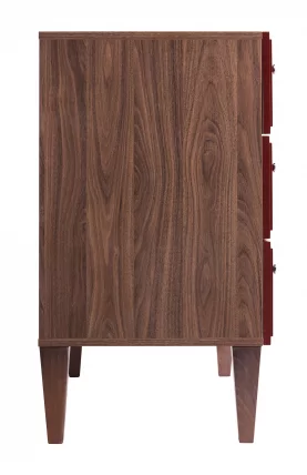 Комод 3 ящика Norton (К) Кармин_6