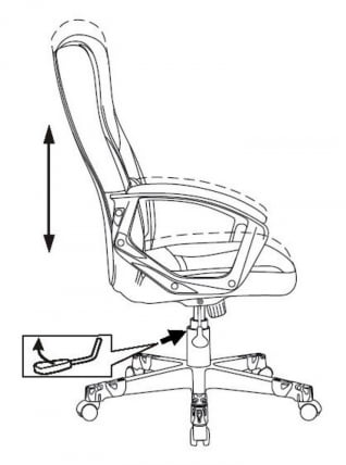 Кресло игровое Zombie 10 Black_6
