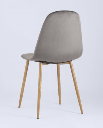 Стул Валенсия велюр Серый_4