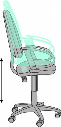 Кресло офисное Бюрократ CH-300 AXSN B_8
