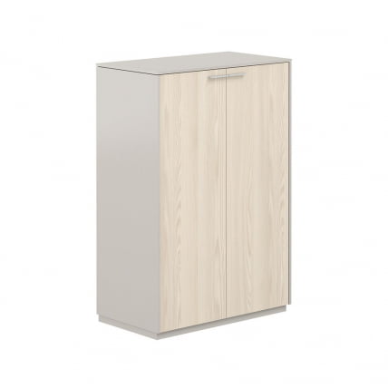 Шкаф средний Atlas NZ-0305.GS.YN Серый камень Ясень Наварра_0